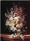 Adelheid Dietrich Wall Art - Still Life with Flowers